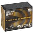 45AUTO 230GR HST JHP PRSONL DFNC