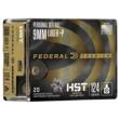 Federal Personal Defense HST Handgun Ammunition 9mm Luger( +P) 124 gr. JHP 1200 fps 20/ct