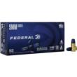 Federal Syntech Defense Handgun Ammunition 9mm Luger 138 gr. SJHP 1050 fps 50/ct