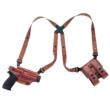 Galco Miami Classic Shoulder System for Glock 17 19 22 23 26 27 Tan RH