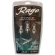 Rage Hypo 2 Broadheads 125 gr 2'' 4/ct