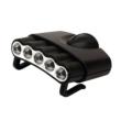 Cyclops Orion Hat Clip Light 5-LED Black 5/ct