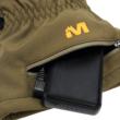 Muddy Nucleus Heated Softshell Gloves Brown Clay L