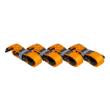 Muddy UTV Wheel Chock Tie-Down Kit Orange 4/ct
