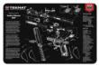 TekMat 11x17 Gun Cleaning Mat- Smith & Wesson M&P