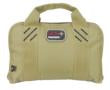 G-Outdoors Double Pistol Case with Magazine Storage & Dump Cup-Tan