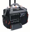 G-Outdoors Rolling Range Bag- with Telescoping Handle-Black