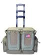 Tactical Rolling Range Bag Holds 10 handguns Tan
