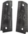 Hogue Govt. Model Aluminum - 1911 U.S. Green Distressed Grip