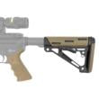 Hogue AR-15/M-16 2-Piece Kit Flat Dark Earth Grip and Collapsible Buttstock - Fits Commercial Buffer Tube