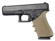 Hogue HandAll Beavertail Grip Sleeve Glock 17 G17L G19X G34 G34 MOS Gen 1-2-5-Flat Dark Earth