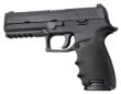 Hogue HandAll Beavertail Grip Sleeve Sig Sauer P320 Black