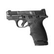 Hogue OverMolded Rubber Grip Extension Base Pad for S&W M&P Bodyguard 2.0 12rd Magazines Black