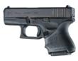 HandAll Beavertail Grip Sleeve Glock 26/27 Black
