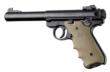 Ruger MKIV Rubber Grip with Finger Grooves Flat Dark Earth