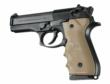 Beretta 92/96 Series Rubber Grip with Finger Grooves Flat Dark Earth