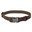 MoMarsh Adjustable Dog Collar 15"-23" Chocolate Brown