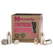 Hornady Critical Defense Lite Handgun Ammunition 9mm Luger 100 gr FTX 1125 fps 25/ct