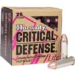 Hornady Critical Defense Lite Handgun Ammunition .38 Spl 90 gr FTX 1200 fps 25/ct