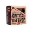 Hornady Critical Defense Handgun Ammo .357 Mag 125 gr FTX 1500 fps 25/ct