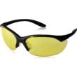 Howard Leight UVEX Vapor II Shooting Glasses Anti-Fog Black with Amber Lens