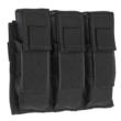 TacShield Triple Universal Pistol Molle Pouch-Black