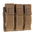 TacShield Triple Universal Pistol Magazine Pouch Coyote