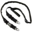TacShield Warrior 2n1 Sling with HK Snap Hook 1.25" Black