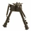 TacShield Heavy Duty Bi-pod Pivot Adjustable 6"-9" Matte Black