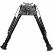 TacShield Heavy Duty Bi-pod Pivot Adjustable 9"-13" Matte Black