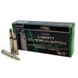 Liberty Overwatch Rifle Ammunition 5.56X45 NATO 77gr OTM 2800 fps 20/ct