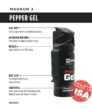 Mace Magnum 3 Pepper Gel Distance Spray 18' Range - Black