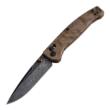 Hogue Mysto Folder Knife 3-2/5 Drop Point Blade Earth Brown