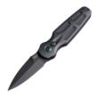 Hogue Ballista II Automatic Folder Knife 2-3/5 Spear Point Blade Solid Black