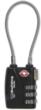 Single Pack TSA Sentry Approved Lock w/Steel Cable