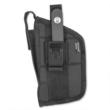 Bulldog Extreme Handgun Holster with Belt Loop and Clip for Compact Autos with 2.5-3.75" Barrels with Laser or Light Black Ambi