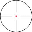 Konus Glory Rifle Scope 3-24x56mm FFP 30mm Blue/Red Fine Crosshair Illum