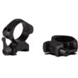Konus 2-Piece Steel Riflescope Rings With Quick Release Lever 1" Medium Matte Black