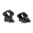 Konus 2-Piece Steel Riflescope Rings With Quick Release Lever 30mm Low Matte Black