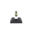 Ameriglo Optics Compatible Tritium Handgun Sight Set for Glock Flat Black .295? Rear 1L Tall Green with Lumigreen .220? Front