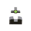 Ameriglo Green Tritium LumiGreen Outline Front Black Serrated Rear Hellcat Standard