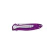 Kershaw Leek Folding Knife 3" Drop Point Blade Purple