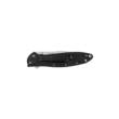 Kershaw Ken Onion Leek Folding Knife 3" Stonewashed Drop Point Blade Black