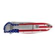 Kershaw Leek Folding Knife 3" Drop Point Blade USA Flag