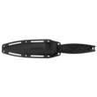 Kershaw Secret Agent Fixed Boot Knife 4-2/5" Spear Point Black with Sheath