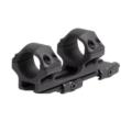 Leapers 1-Piece UTG ACCU-SYNC QR Cantilever Mount 1" Medium 34mm Offset - Matte Black