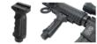 Leapers Ergonomic Ambidextrous Vertical Foregrip - Black