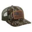Leupold Leather Flag Trucker Hat Mossy Oak Bottomland Camo/Green
