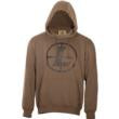 Leupold Distressed Reticle Hoodie Otter M