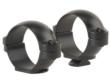 Leupold 2-Piece STD Windage Adjustable Steel Rings 1" Super Low Matte